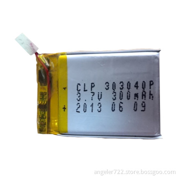 Li poymer battery-recording pen battery 3.7v 300mAh